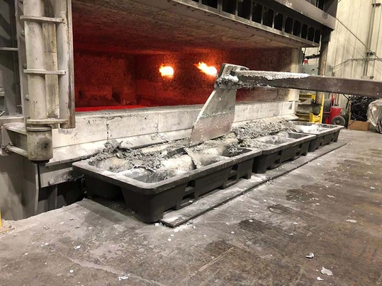 aluminum dross pan 3 aluminum dross pan 3